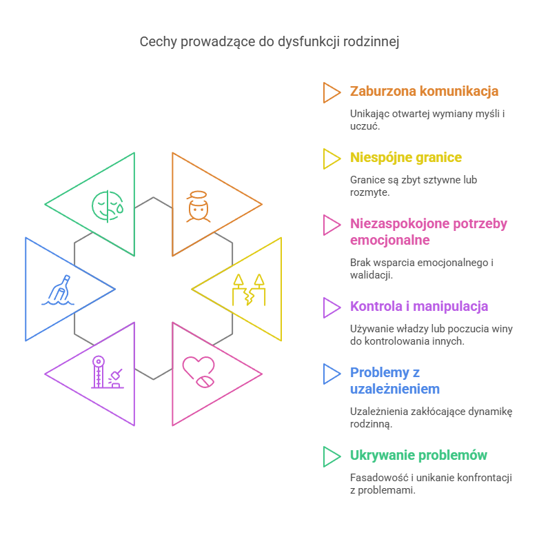 Cechy prowadzące do dysfunkcji rodzinnej